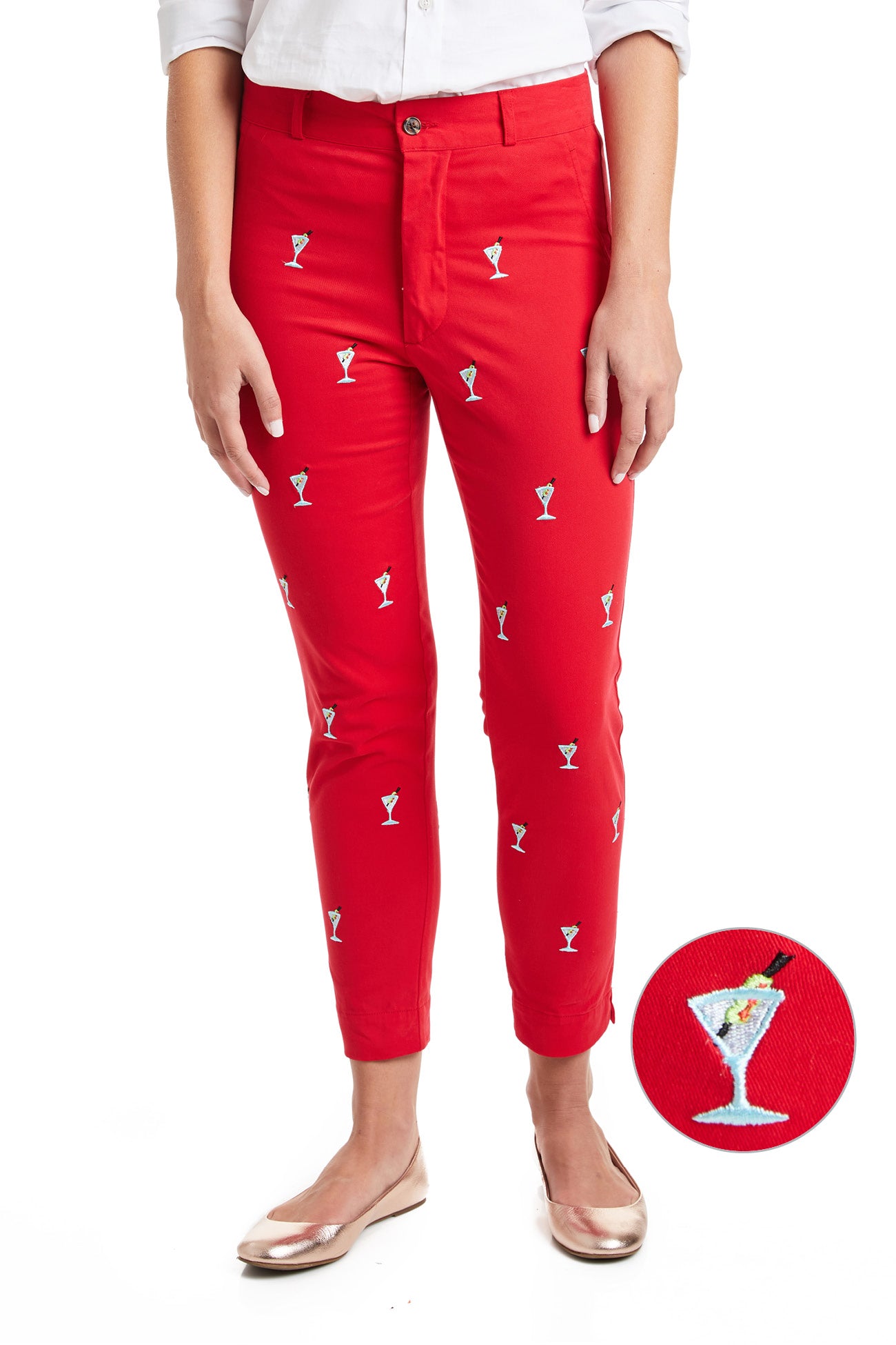 Red Capris Women's Pants & Trousers - Macy's