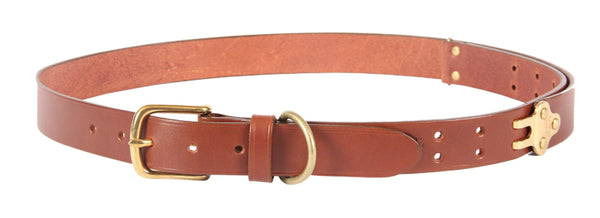 Colonel Littleton Men's Adjustable Leather Belt