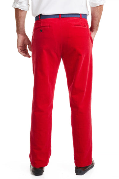 Beachcomber Corduroy Pant Crimson MENS PANTS Castaway Nantucket Island