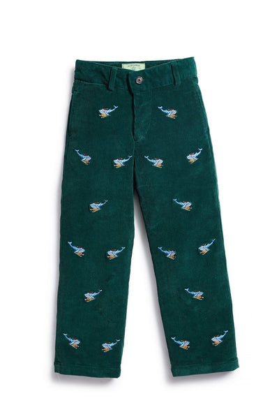 Boys green corduroy store pants