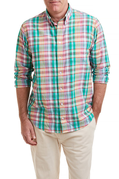 Chase Shirt Seacrest Madras MENS SPORT SHIRTS Castaway Nantucket Island