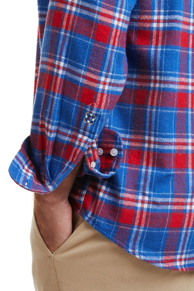 Chase Shirt State Plaid Flannel MENS SPORT SHIRTS Castaway Nantucket Island