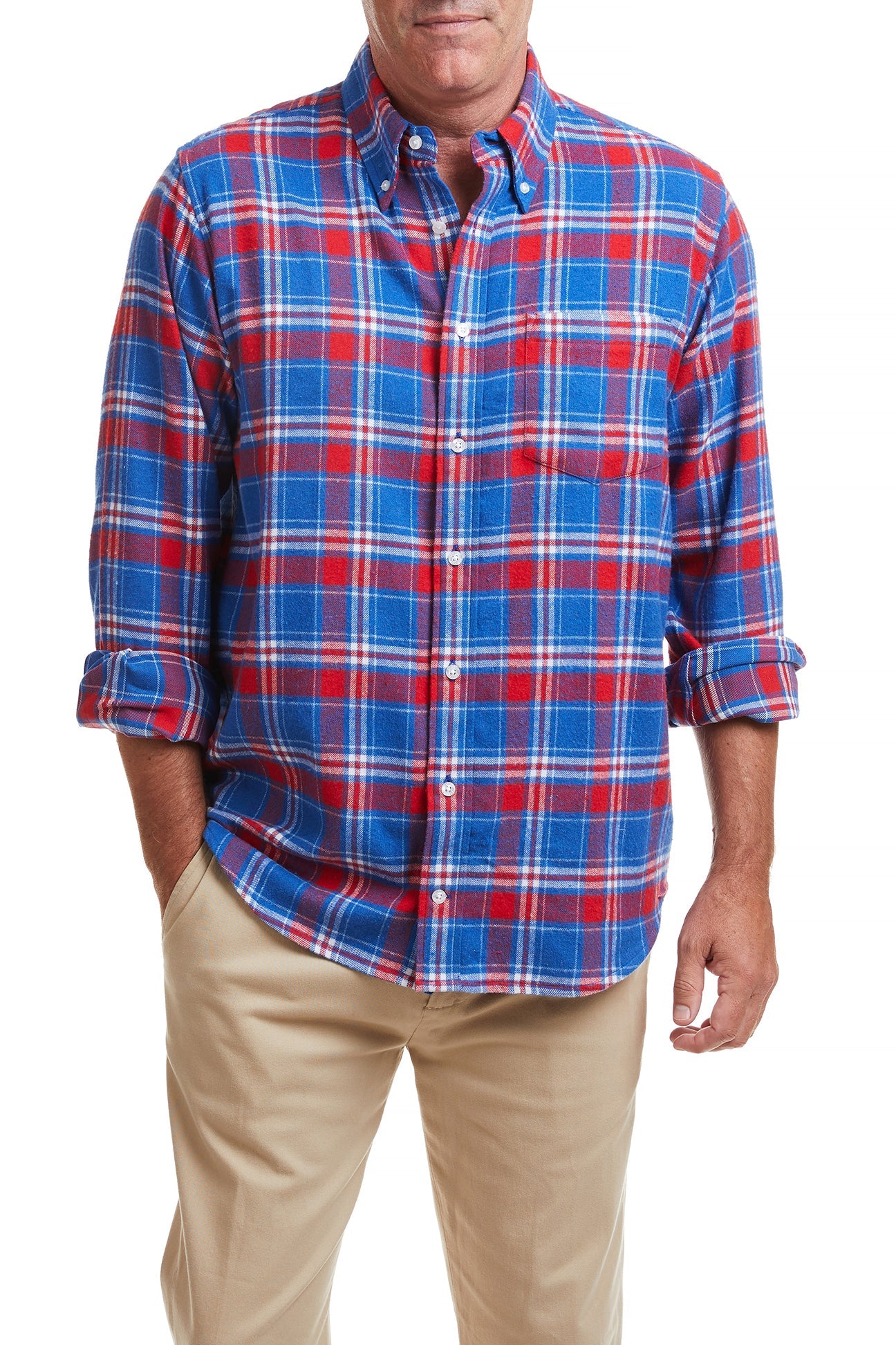 Chase Shirt State Plaid Flannel MENS SPORT SHIRTS Castaway Nantucket Island