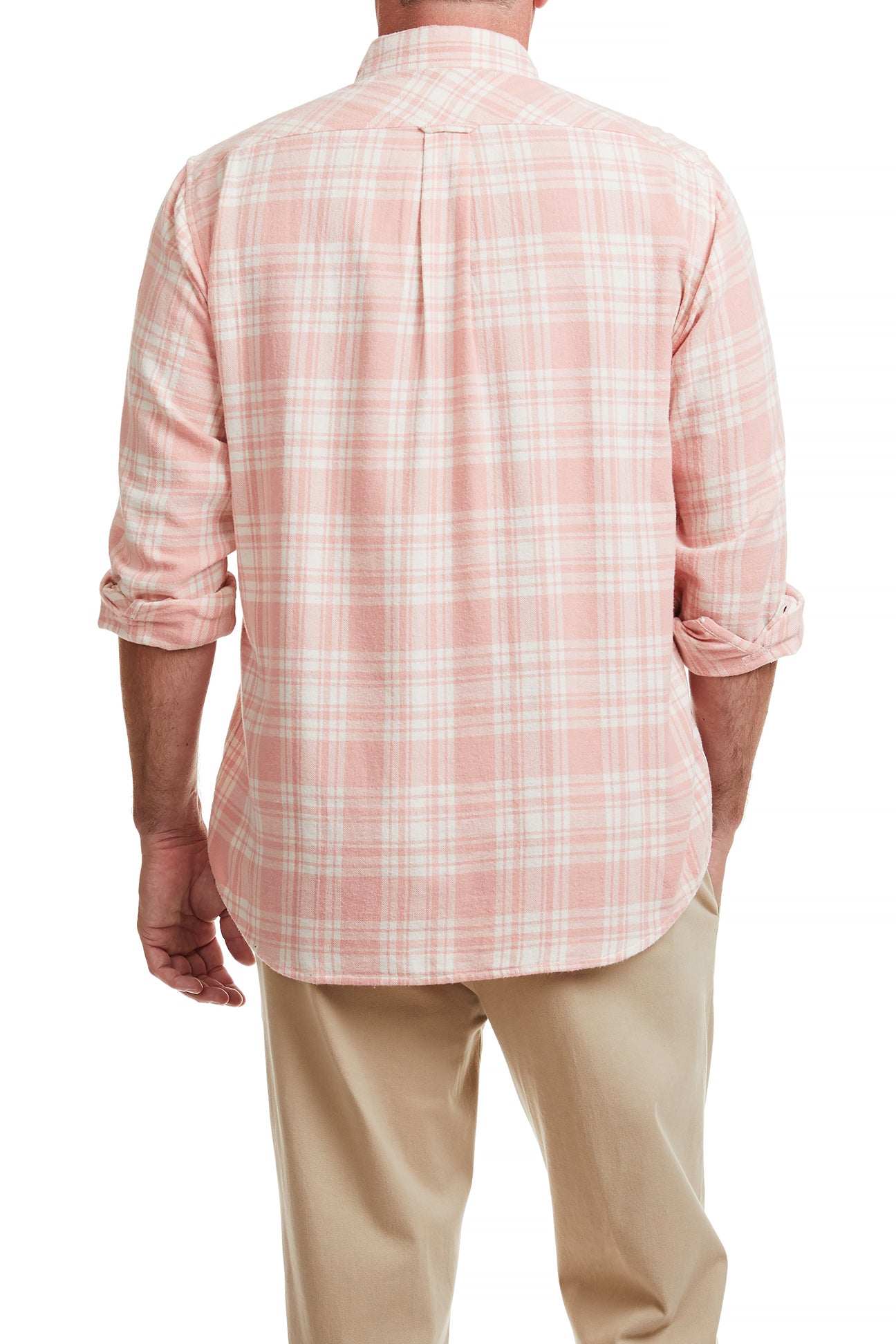 Chase Shirt Winter Rose Plaid Flannel MENS SPORT SHIRTS Castaway Nantucket Island