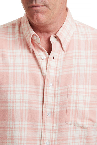 Chase Shirt Winter Rose Plaid Flannel MENS SPORT SHIRTS Castaway Nantucket Island