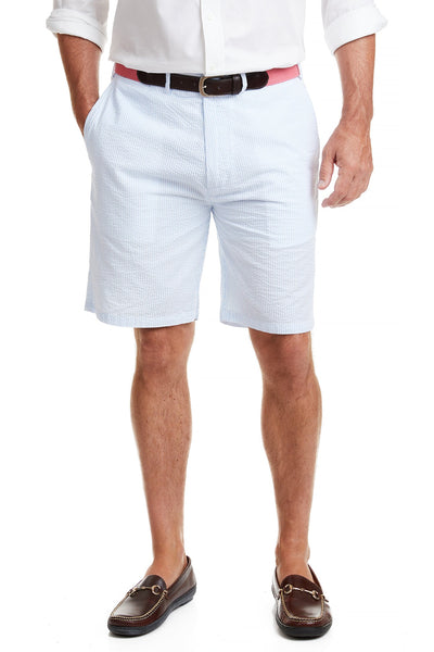 Cisco Short Blue Seersucker MENS SHORTS Castaway Nantucket Island