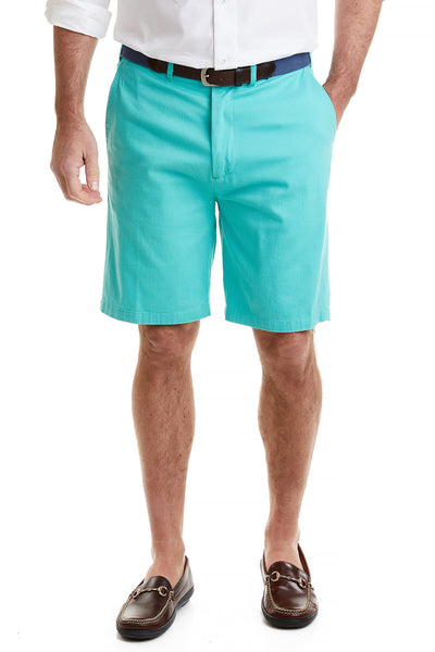 Cisco Short Stretch Twill Aquatic Green MENS SHORTS Castaway Nantucket Island