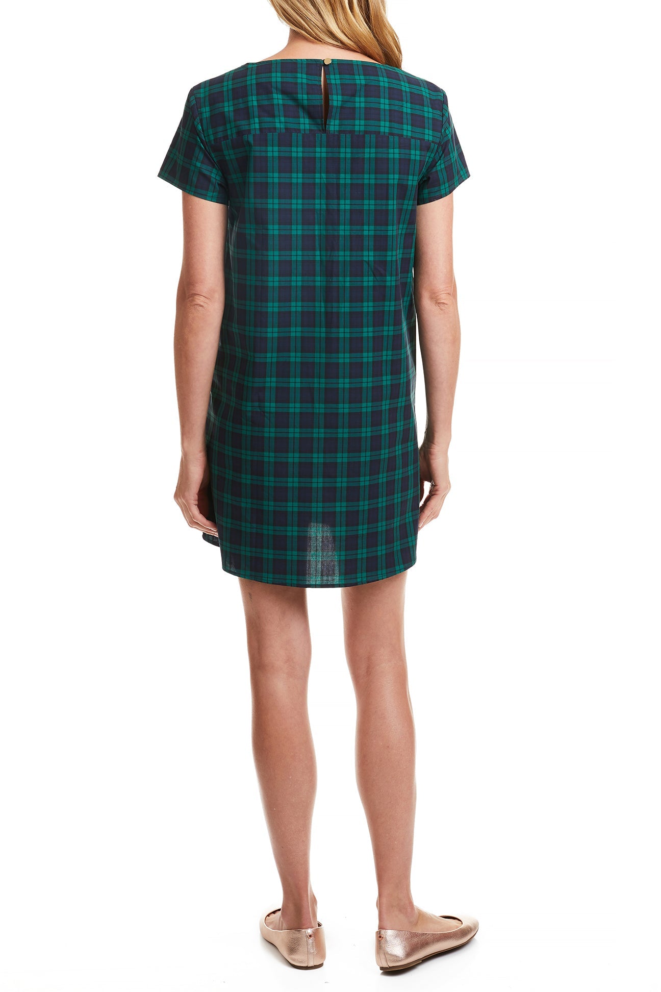 Ladies Oceanique Dress Blackwatch Tartan TUNICS & DRESSES Castaway Nantucket Island