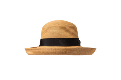 Peter Beaton Sconset, Medium Brim - Packable Straw, Natural ACCESSORIES Peter Beaton