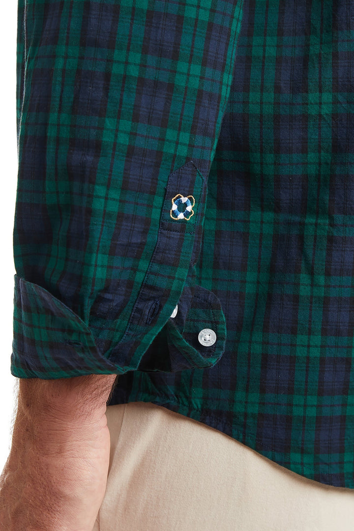 Chase Shirt Blackwatch Tartan S / Black / Longsleeve